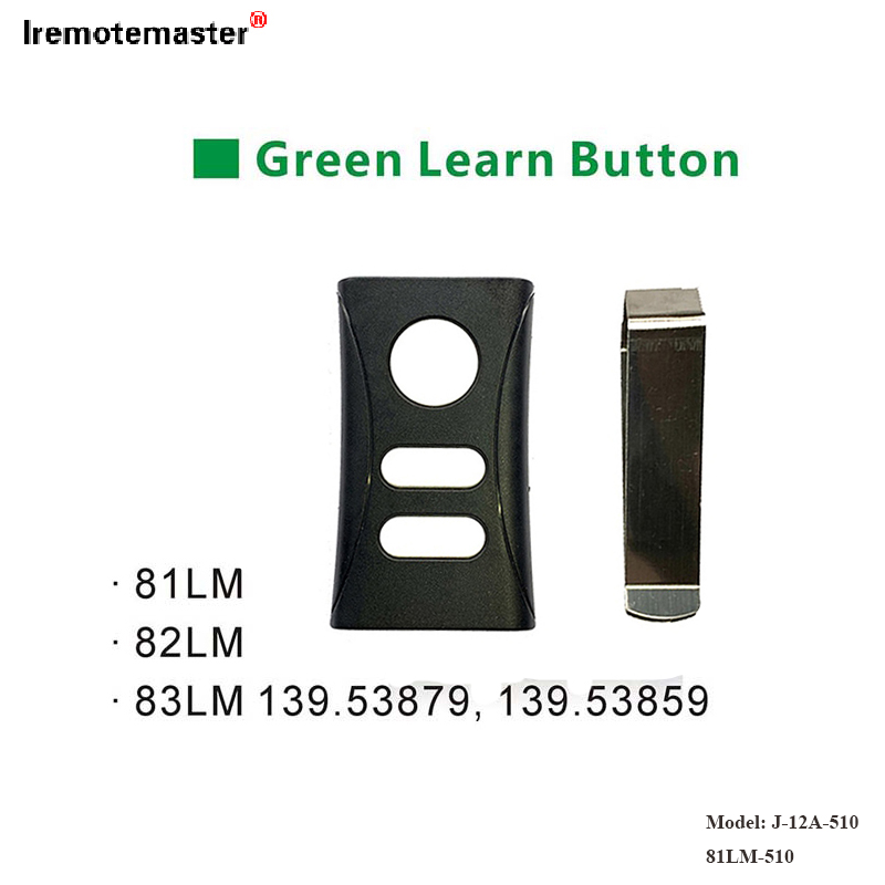 Maka 81LM 82LM 83LM Green Mụta bọtịnụ 390MHz Garage Door Remote Remote